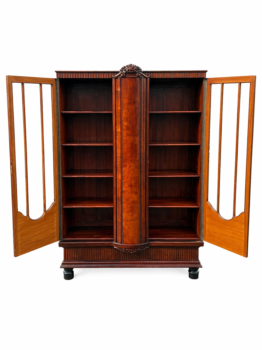 Louis XVI Style Antique Display Cabinet / Vitrine - Early 20th