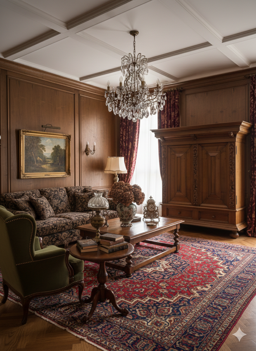 Title (19th Century Hand Carved Museum Grade Dutch Renaissance OAK Groenloos)